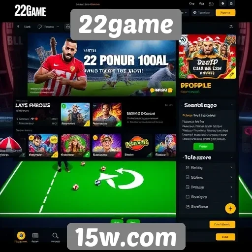 Usuários elogiam interface do site 22game